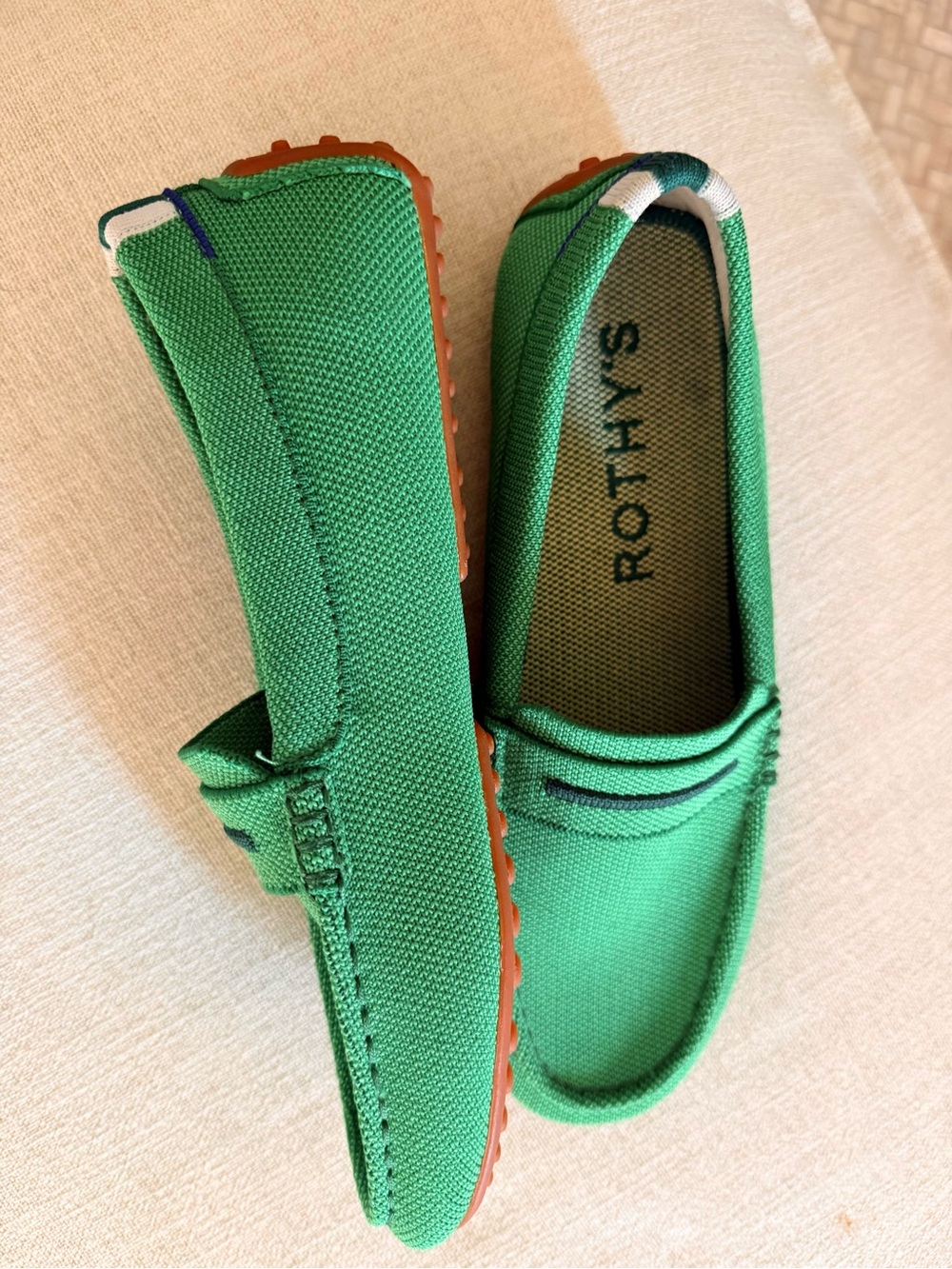 Rothy's Green Daily Driver Loafers - Picture 8 of 10
